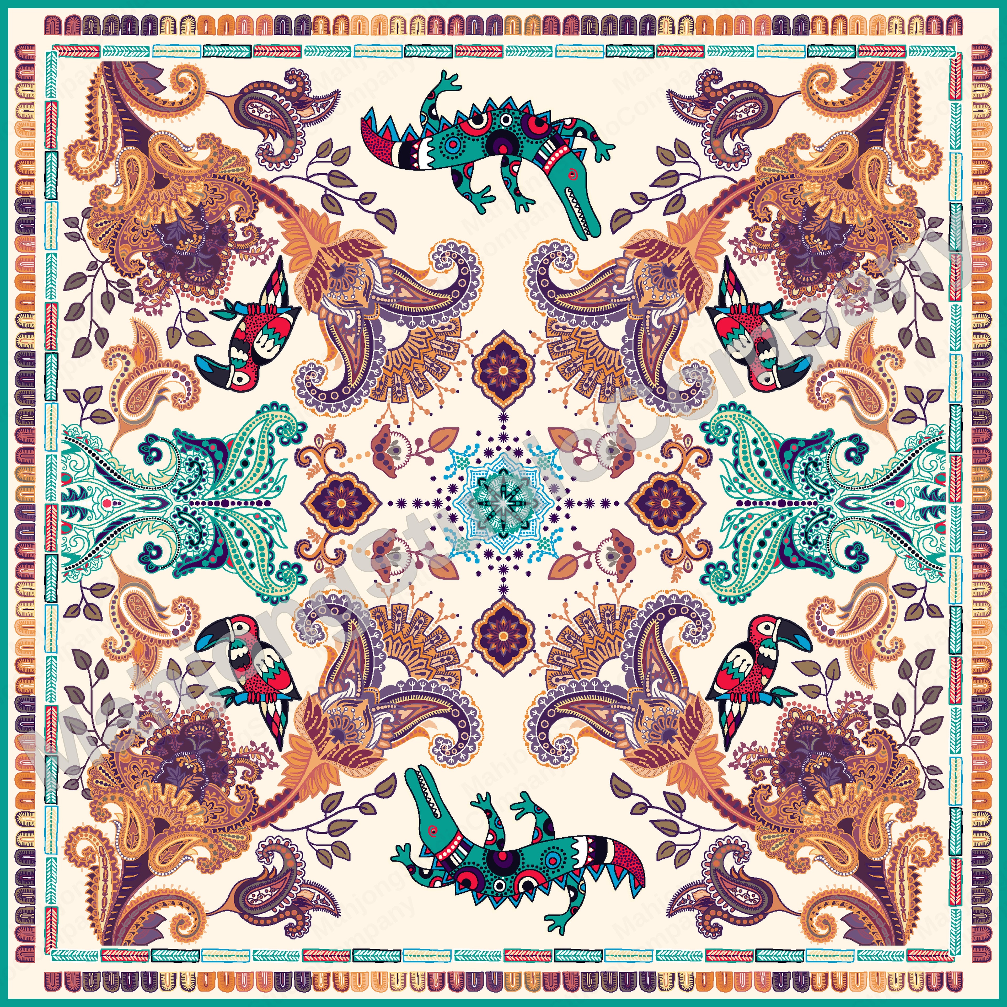 Tropical Paisley